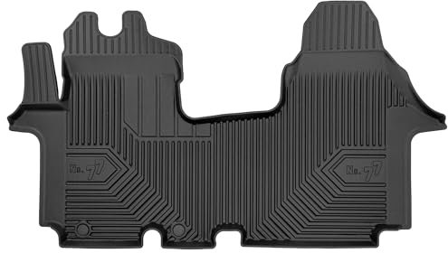 MOTOS Gummimatten Auto Fussmatte passend für Nissan Primastar I 2006-2016 Verbessern Sie Ihren Reisekomfort mit Antirutschmatte Auto No.77- Allwetter fußmatten Auto, Schutz vor Verschmutzung