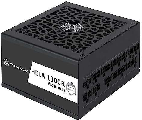 Silverstone SST-HA1300R-PM Cybenetics Platinum, vollständig modulares ATX-Netzteil, 1300W, ATX 3,0 & PCIe 5,0