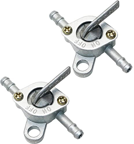 2 pièce Robinets à Essence, Robinet d'essence Fermer, Interrupteur Robinet d'Essence, Commutateur d'Essence Moto, Valve d'Essence de Moto, Fuel Gas Valve, Gas Fuel Tap Valve, Pour cyclomoteur, moto