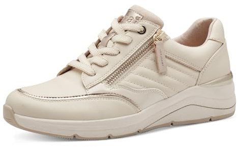 Jana Dam Low 8-23771-43 sneakers, elfenben, 40 EU Weit