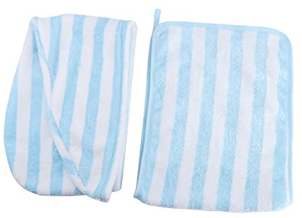 HONMEET Haartrockenhaube Aus Korallenvlies Saugfähiges Handtuch Zum Schnellen Trocknen Von Haaren Wasserabsorbierendes Duschartikel Handtuch Für Haare