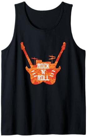 Fourchette à frites, rock 'n roll et cadeau de concert en métal lourd Débardeur