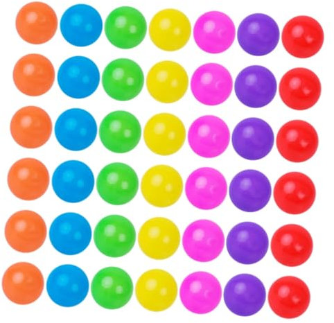 CANIGHT 60 Stück Runde Ozeanbälle Für Kinder Spielzeugbälle Partybälle Dekorative Plastikbälle Schwimmbälle Für Outdoor-spaß