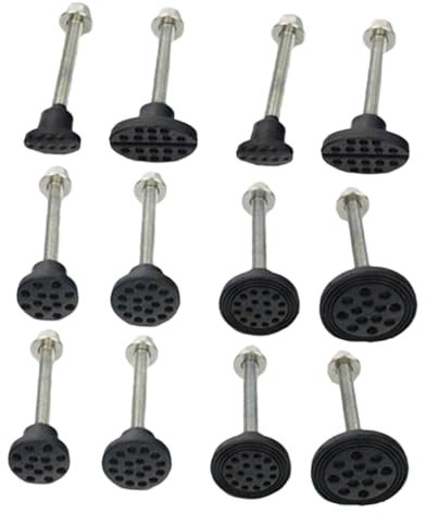 Alipis Juegos de Herramientas Ventosa Kit de 2 para Reparación de Abolladuras en Carrocerías Diseño Único, Materiales de Plástico y Metal, Adecuado para Daños por Granizo