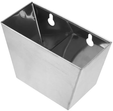 Récupérateur Grand Mural de Capsules en Acier Inoxydable de Bière | Trous de Drainage, Usage Bar et Réunions, Design Compact, Style Moderne et Élégant