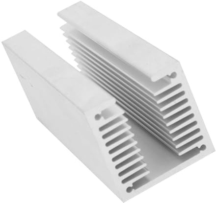 OSNIYAW 100x40x40mm Alluminio Dissipatore di Calore Alluminio Dissipatore di Calore di Raffreddamento per Amplificatori Led Modulo Applicazione Elettronica