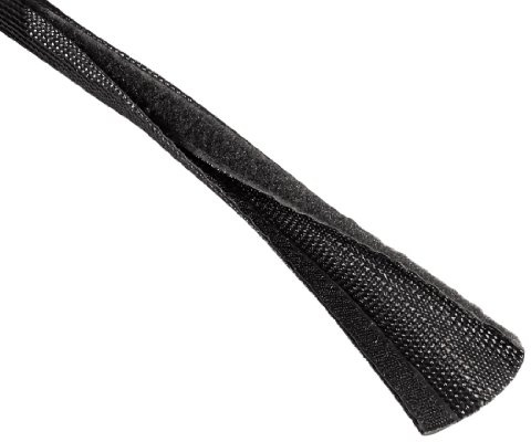 Hama Kabelbündel-Gewebeschlauch, 1,8 m, Schwarz, 00062461