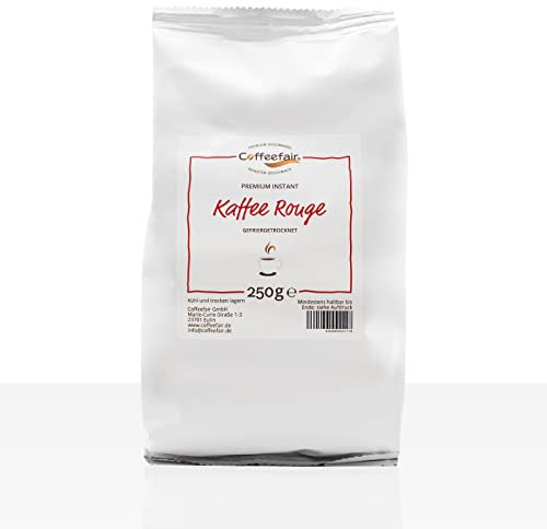 Coffeefair Premium Instant Kaffee Rouge - 10 x 250g löslicher Instantkaffee für Kaffeevollautomaten und Vending-Automaten