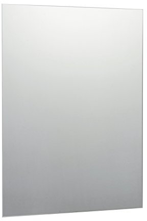 Waterstone ® Plain Frameless Glass Mirror No Fittings Included (50 x 70cm Rectangle)