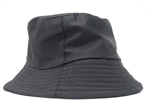 GOS Best Supplies Cappello Impermeabile Opaco Antipioggia, Berretto con Interno in Forro Polare, Nero , Taglia unica