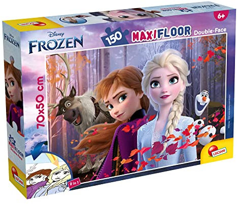 Liscianigiochi 91799 Disney Df Maxi Floor Frozen, Die Eiskönigin Puzzle 150
