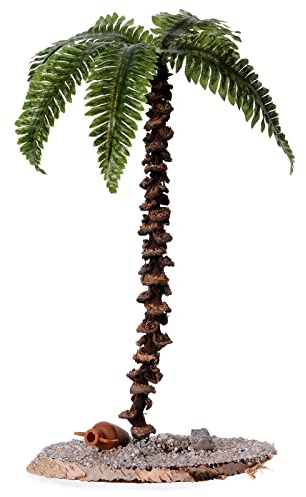 Holyart Miniaturpflanzen für Krippen: Palme für Krippe 18cm