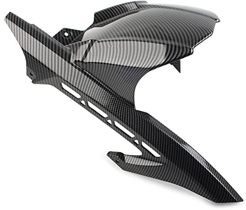 FSFY 1 Stück Carbon Fiber Hugger Heckfender Kotflügel Kettenschutz für Kawasaki Z900 2017–2023 Z900RS