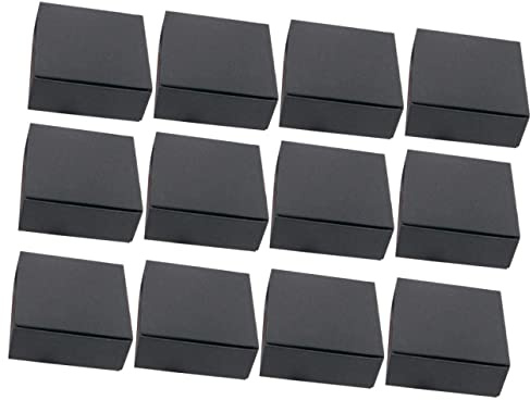OFFSCH Versandkartons Umzugskartons Schwarze 24 Leichte aus Papier Stück Wiederverwendbare für Kleidung und Spielzeug bei Umzügen