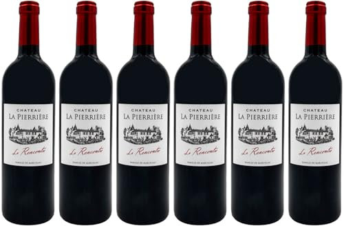 Château la Pierrière La Rencontre Côtes de Bordeaux Castillon AOP 2020 Trocken (6 x 0.75 l)