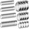 XSHAO® 52 Pcs Collier de Serrage Métallique, Collier de Serrage Inox 7 Tailles 6-51mm Serrage Tuyaux Réglable pour Tuyau/Home Gaz/Famille Tuyau D'eau/Câble/Robinet