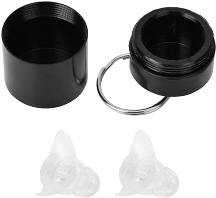 Ohrstöpsel, Ohrstöpsel für Konzerte mit Verpackungshülle, High Fidelity 27 DB Anti-Lärm-Ohrstöpsel, Ohrstöpsel Zum Schlafen, Geräuschunterdrückung, Konzert, Musik, Festival,