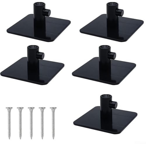 Lot de 5 supports de fixation pour mixeur vertical à suspendre pour fouets souples, fouets plats, crochets pétrisseurs, fouets métalliques
