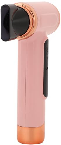 Asciugatrice per Capelli in Cordone, Asciugacapelli Ricaricabili USB Portatili con Batteria da 15600 MAh per Dormitorio, Viaggio, Campeggio, 3 Marce Freddo Caldo (PIN K)