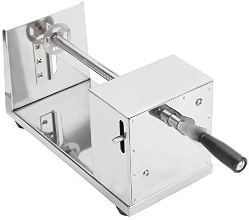 Cortador de Papa Manual, Máquina de Corte en Espiral con Acero Inoxidable, para Uso en el Hotel de Restaurantes en Casa, Herramientas de Cocina para Bocadillos Vegetarianos y