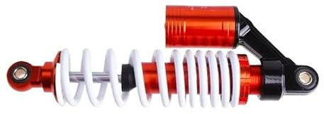 Moto Amortisseurs Amortisseurs Pneumatiques Avant Et Arrière Modifiés De 350 Mm Pour Moto Pour Suzuki Dirt Bike High Go Kart ATV(Front shock)