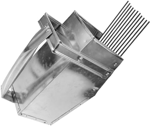 NOLITOY Raccoglitore Di Mirtilli Con Manico Ergonomico, Rastrello Pettine e Paletta Per Raccolta Bacche, Cestino Pratico e Leggero Per Frutta, Strumento Manuale Per Giardinaggio e Raccolta in Giardino