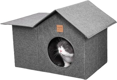 Générique Cabane D'Extérieur pour Animaux - Caverne Portable Amovible Et Respirante | Lits en Forme De Caverne pour Chats,pour Chien, Chiot, Voyage, Chambre, Balcon, Extérieur, Couloir