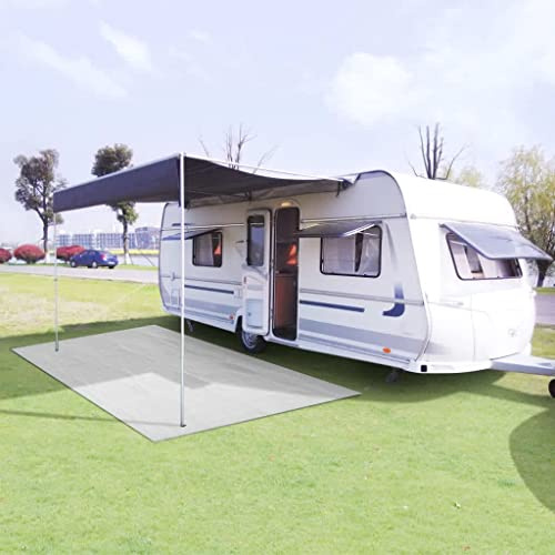 Sinkzol Zeltteppich Weiß 100x1000 cm aus Gewebenetz mit PVC-Schaumstoffbeschichtung wetterbeständig atmungsaktiv leichte Reinigung vielseitige Unterlage für Camping Outdoor Festival Wandertour