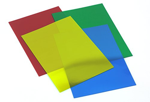 ColorClear Abdeckfolie, 180 Micron, 100 Stück, A4, rauchglass