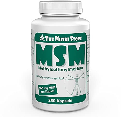 MSM 500 mg Kapseln 250 Stk. - Methylsulfonylmethan