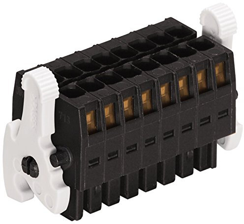Wago 713-1115/037-047 morsettiera Nero