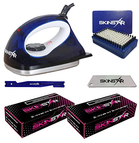 SkinStar Einsteiger Set Langlauf LL Skiwachs-Set Wachsbügeleisen 6-teilig