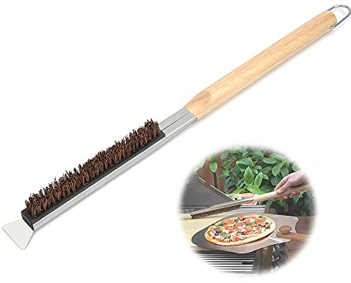 Cepillo Limpiador para Piedra de Horno de Pizza, Herramientas de Limpieza