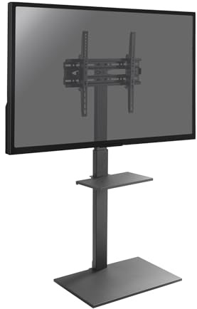 KIMEX - Support TV - sur Pied - Hauteur réglable 95-125cm - pour écran TV 32''-55'' - 030-1744