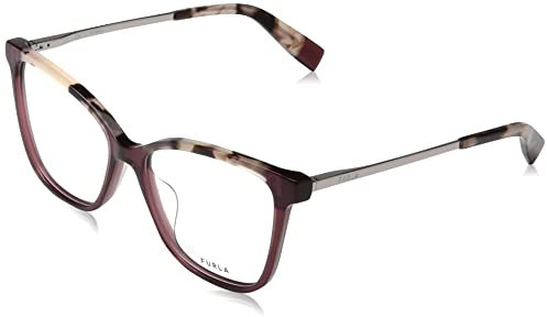 FURLA Damen Vfu543 Sonnenbrille, Shiny Variegated Pink/Bordeaux, 66