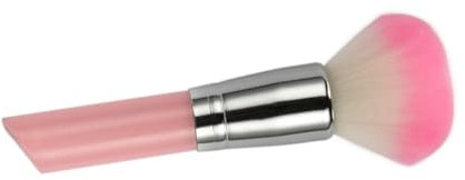 DOITOOL 1pezzi Pennello per Fard in Fibra di Nylon Pennello per Cipria Multifunzione per Trucco Portatile Ergonomico per Viso
