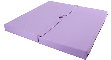 Pole Dance Matte 5cm viereckig - 120cm Breite - rutschfeste Bodenmatte mit Öffnung für Pole Dance Stange - quadratische Schutzmatte Sturzmatte - Gymnastik Fitness Zubehör