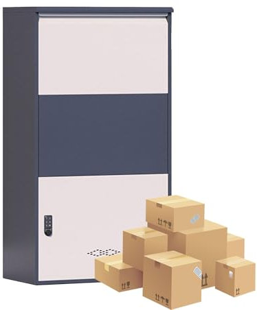 Buzones De Entrega De Paquetes For Exteriores, Buzón Moderno De Gran Capacidad, Buzón Independiente For Porche Exterior For Paquetes, Buzón De Entrega De Paquetes For Entregas Con Compartimento(Electr