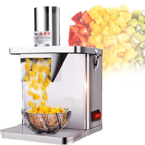 Machine commerciale de coupe-légumes et de trancheuse de 200 W, hachoir électrique de légumes et de fruits, haute efficacité, sûr et étanche, facile à utiliser, pour la cuisine à domicile, le restaura