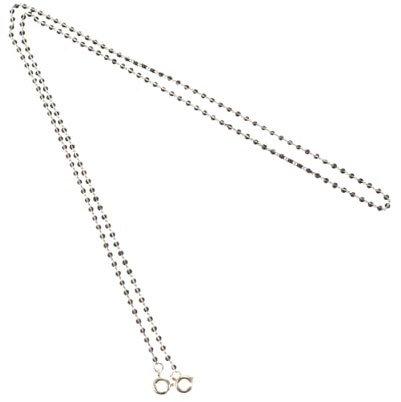 ANDRESLAD Brillen-hängeketten Gesichtsmasken-lanyards Perlendesign Halterband Legierungskette Brillenkordel- Masken-halteband Halskette Retro-design