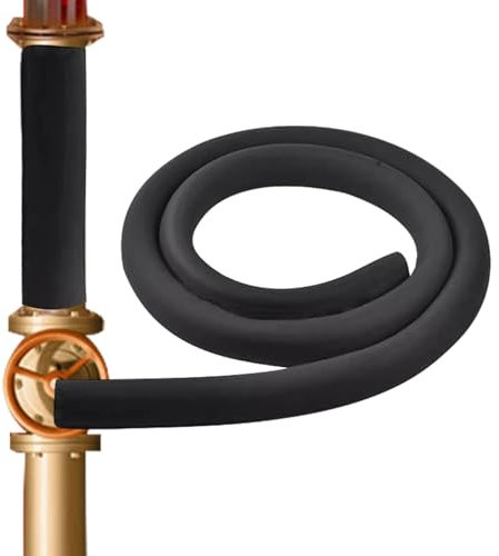 Tubes en mousse, isolation de tuyaux en mousse,Tube en mousse isolant en mousse avec poignée - Couverture de tuyau en mousse, isolation de tuyaux pour systèmes d'irrigation, unités de climatisation, p