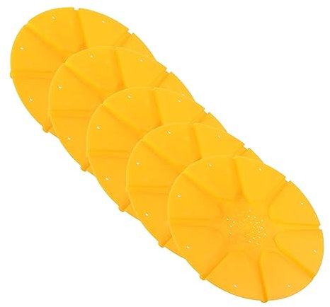 BESPORTBLE 5stücke Bienenfluchtscheibe Für Imkereiwerkzeug Bienenfluchtausrüstungsset Mit Öffnungen Für Einfachen Honigentnahme