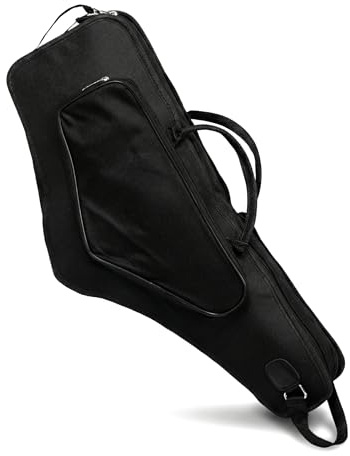 ibasenice Altsaxophon-Tasche 25,12x11,02x2,76 in wasserdicht & stoßfest – Schutz vor Feuchtigkeit und Stößen für Musiker, ideal zum Transport und Aufbewahren unterwegs