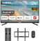 KB ELEMENTS Smart TV Full HD de 24 con triple sintonizador HD (DVB-C/-S2/-T2), App Store, Prime Video, Netflix, YouTube, DAZN, Disney+, Android 14