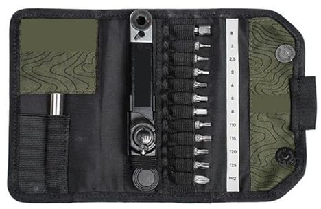 WAFOHSR Spanner Set Road Bike Maintenance Torque Wrench Set Bicycle Repairing Hex Bits MTB 2-10Nm Allen Key Socket Spanner Kit Wide Application