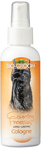 Bio-Groom - Country Freesia Dog Cologne - Hundeparfüm - Leichter und natürlicher Duft - Desodorierendes Spray - Tierversuchsfrei - 118 ml