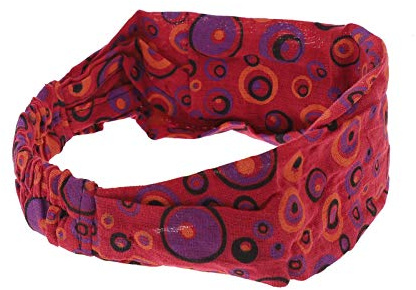 KUNST UND MAGIE Unisex Hippie Kopfband Stirnband Goa Yoga