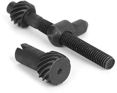 EBTOOLS para Motosierra greencut Ajustador de Cadena Tensor de Hierro Negro para Motosierra China 2500 25cc Timberpro Lawnflite un Par de Tensor de Cadena Ajustador de Cadena Tensor de Motosierra