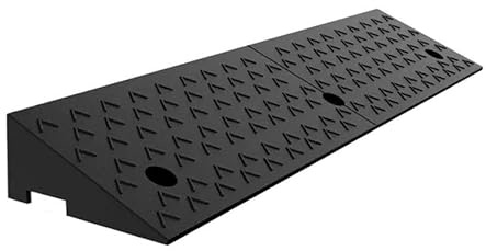 CMYCYDDPLY Rampe for Auto in Gomma, Rampa for Auto, Rampe Sollevamento Auto, Struttura Antiscivolo, con Viti, for Carrelli Elevatori, Camion, Autobus, Automobili(16cm/6.3in)