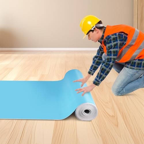 Temporary Floor Protection Roll, 30m x 95cm Reusable Floor Covering | Waterproof & Paint-Resistant Protector for Tiles, Wooden Floors, and Laminate During Renovation